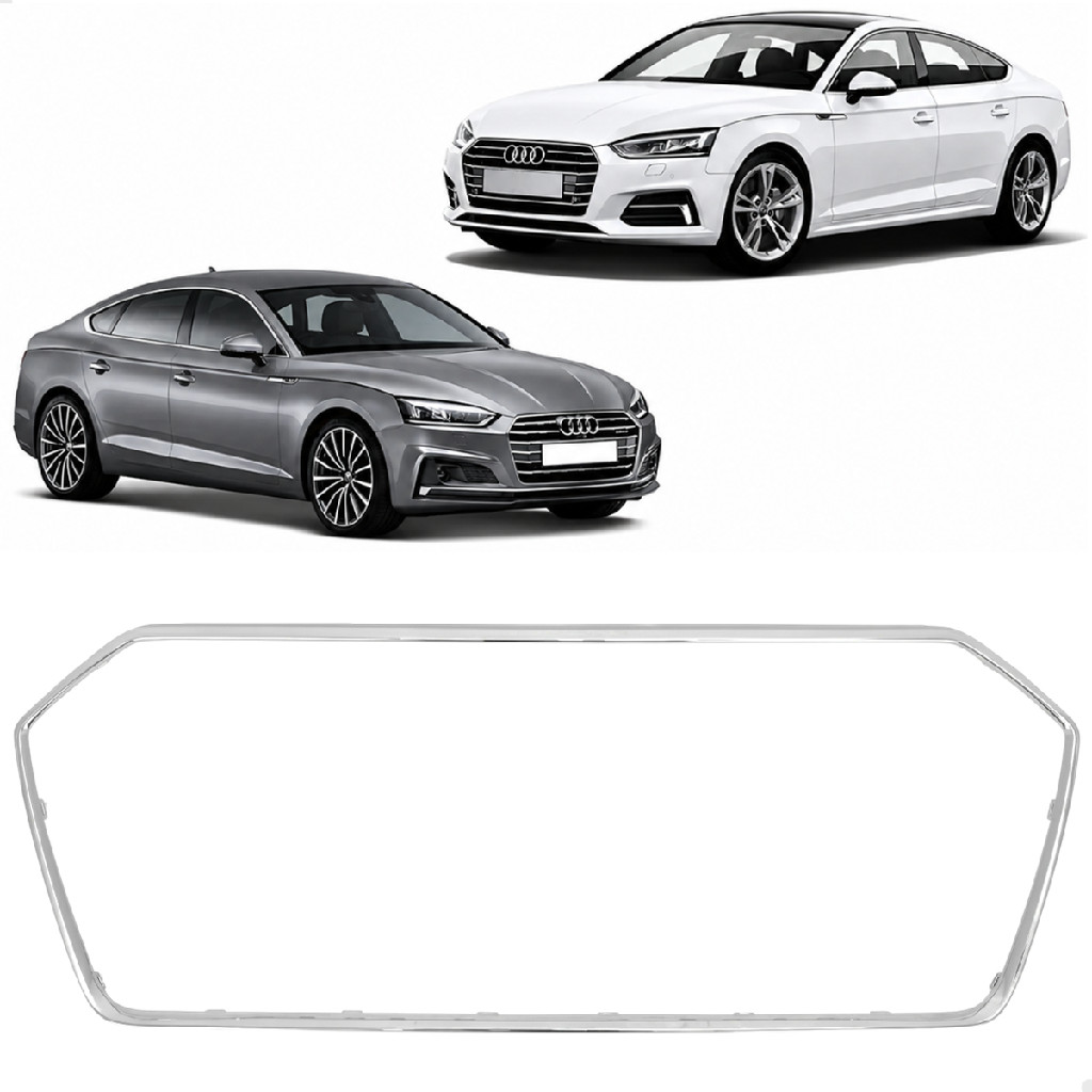 Friso Cromado Moldura Grade Frontal Audi A5 2017 2018 2019 8W6853651RFUQ