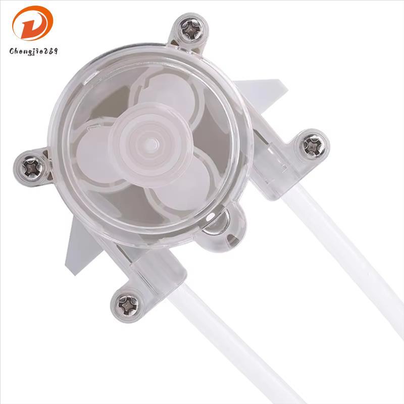 [Novo C] Motor Engrenagem Micro Bomba Peristáltica DC 6V 9V 12V Mini 500 Dosagem De Água Líquida Espremer Funcionalidade
