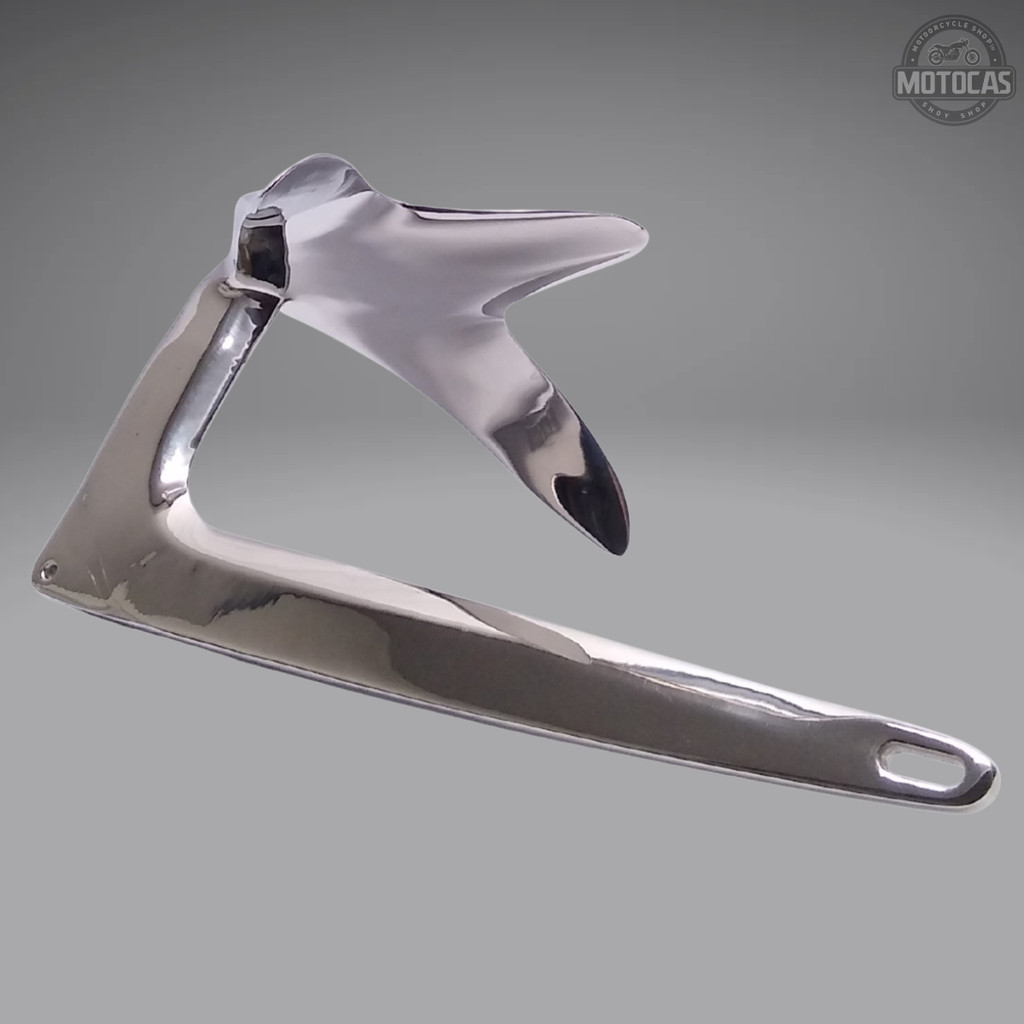 Âncora Bruce 2.5kg Aço Inox 316 Barco Lancha Jet Ski Barco
