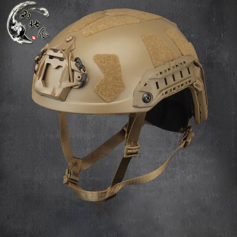Capacete tático ao ar livre de segunda geração SF SUPRT HIGH CUT Versão protetora completa Trilho padrão Suspensão de qu