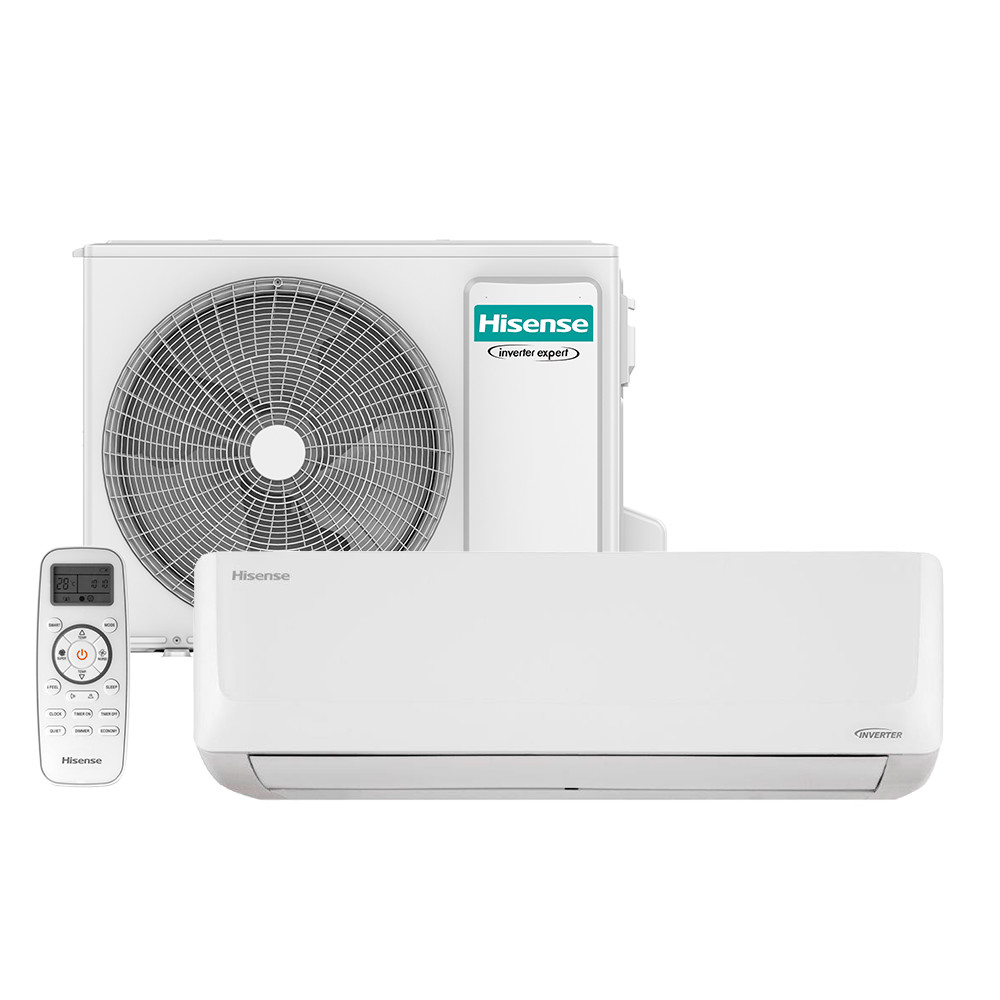 Ar Condicionado Split Hi Wall Inverter Hisense Wi-Fi 12000 BTU/h Quente e Frio AS-12UW2RLD00C – 220 Volts