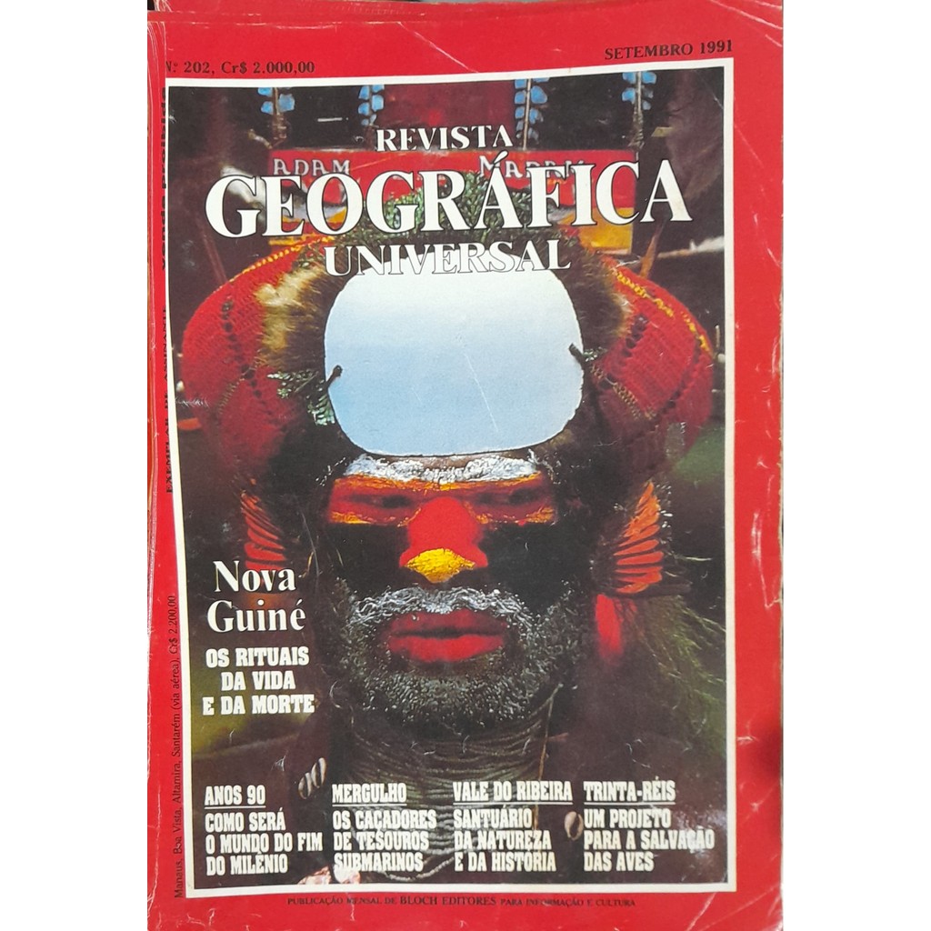 Revista Geográfica Universal nº 202 Setembro 1991 de Bloch 7999410