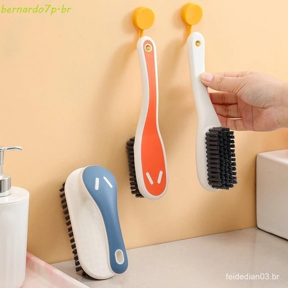 Escova De Limpeza BNARDO 2 Pçs/SET , Removedora De Manchas De Plástico Multiuso Portátil Para Lavanderia Com Cabo Longo