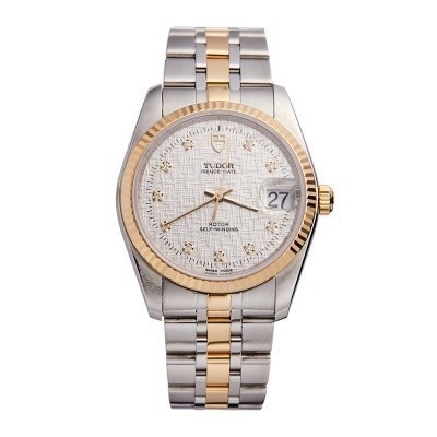 cartier Relógio Cartierprimeira Verificação E Depois Enviar [9.5 Novo] Tudor Prince Série Ouro Mecânico Automático wa