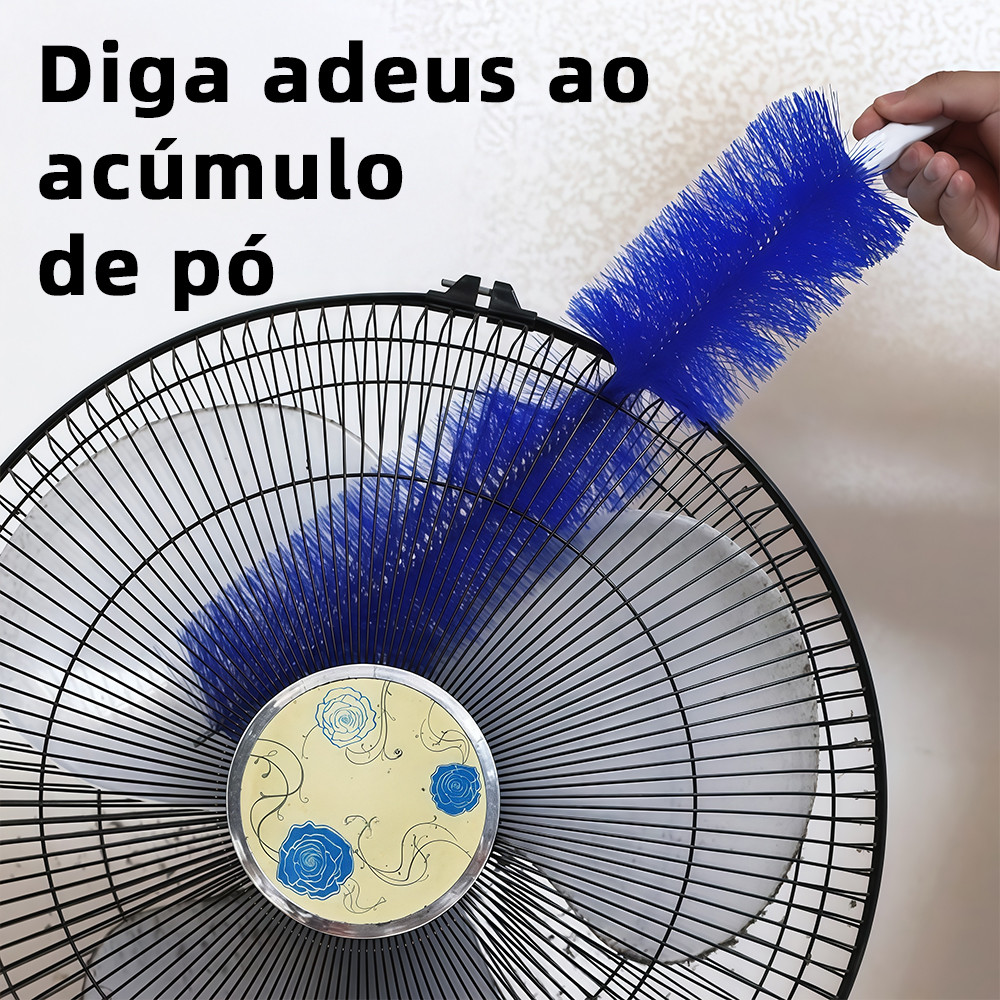 Escova de Ventilador Flexível Microfibra Removedor de Poeira Premium Dobrável com Facilidade e Eficiência na Limpeza