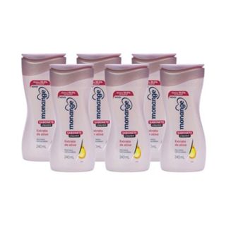 Kit Sabonete Líquido Monange Oliva 240ml - 6 unidades em Oferta na Shopee