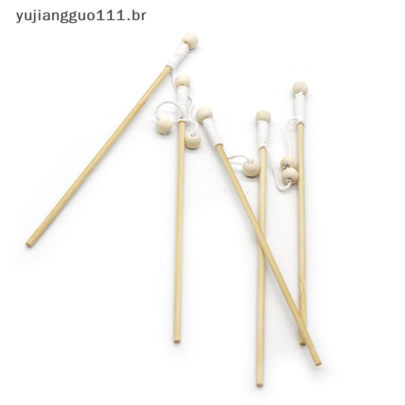 # Novo 5pcs Vara De Pesca De Magnetismo De Madeira Brinquedos Para Crianças Interativa Educacional Precoce Pai-Filho .