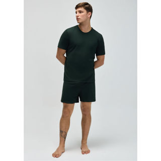 Pijama Curto Masculino Comfort Em Algodão Pima em Oferta na Shopee