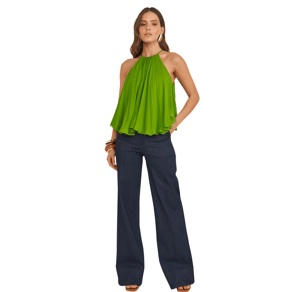 Calça Jeans Feminina Juliette Stretch Wide Leg Colcci