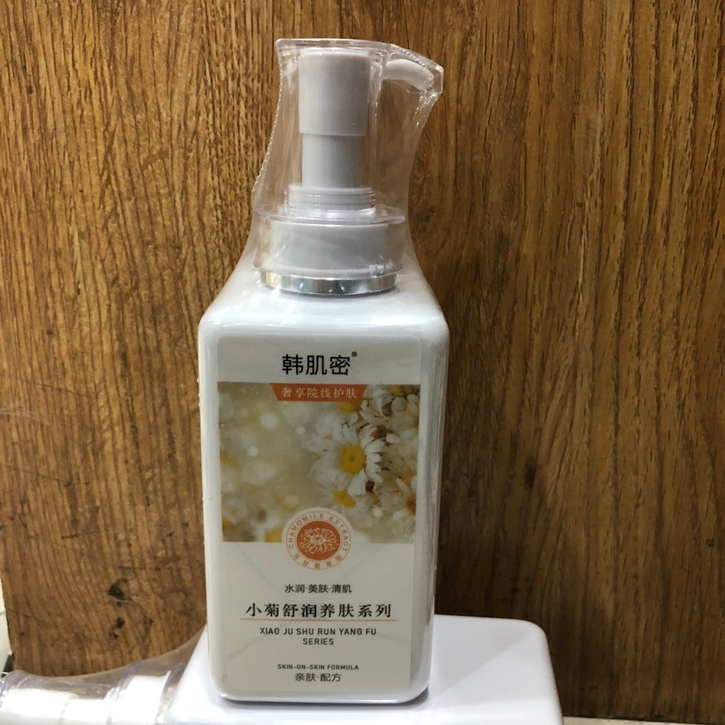 Gel esfoliante de camomila 500g, salão de beleza, garrafa grande, pacote de salão de beleza, limpeza suave e profunda, c