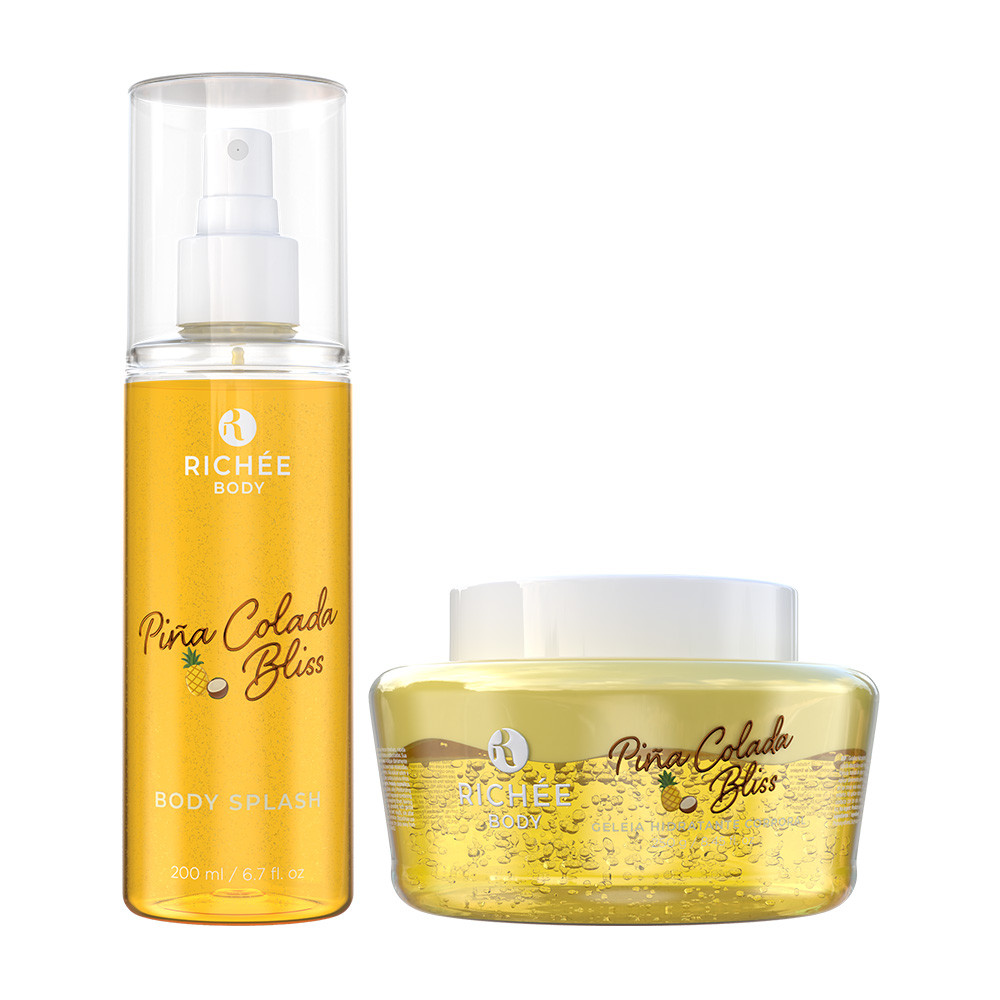 Kit Geleia Hidratante e Body Splash Piña Colada