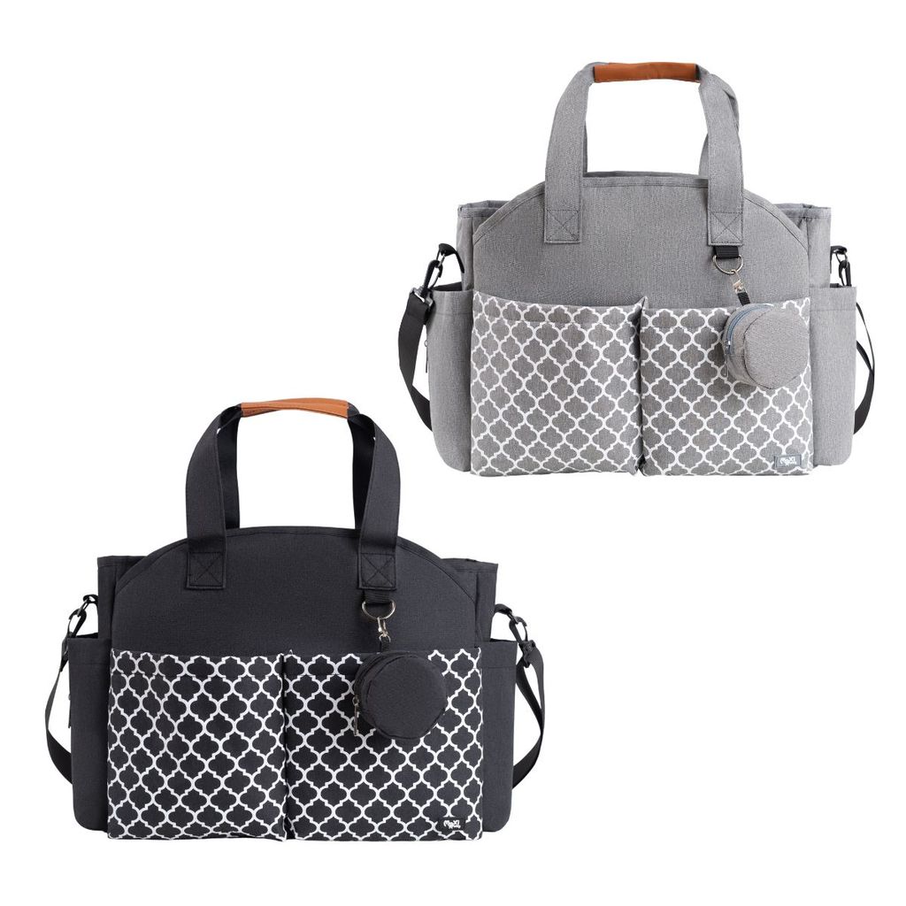 Bolsa Maternidade Grande Com Trocador Moby Maxi Baby