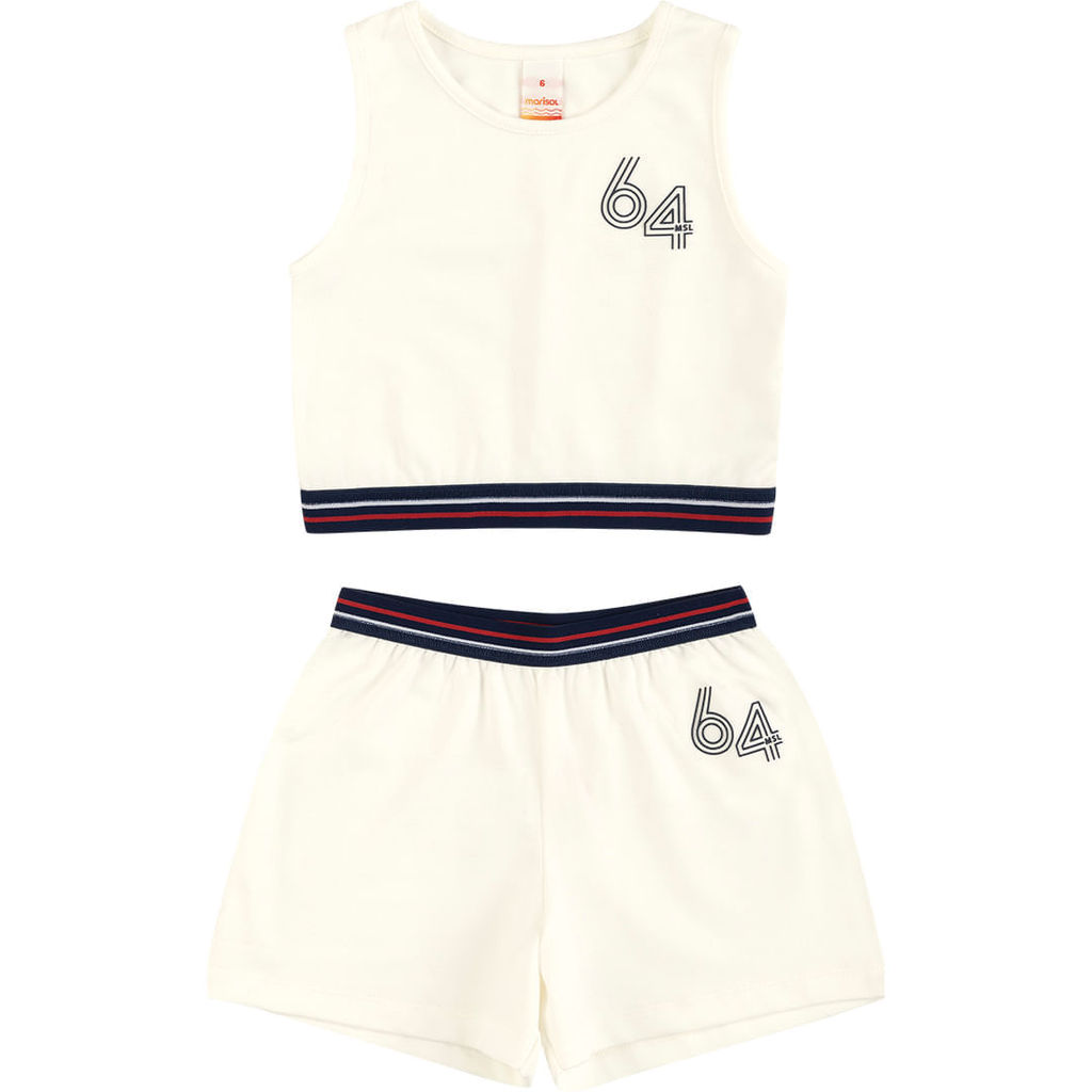 Conjunto Curto Sport Infantil Menina Marisol
