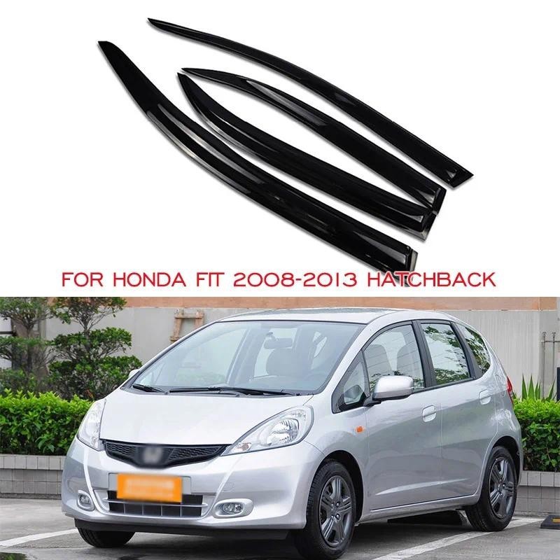 Defletor De Janela Para Honda FIT 2008 2009 2010 2011 2012 2013 Hatchback Porta Viseira Toldos Abrigos Ventilação Tons S