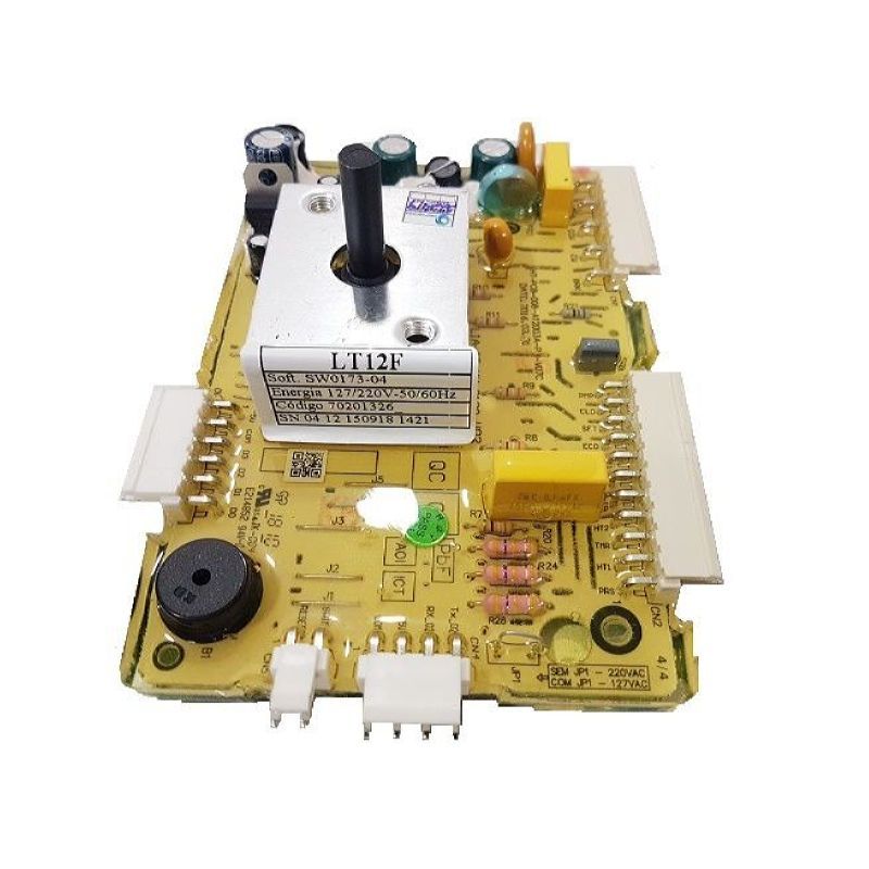 PLACA LAVADORA ELECTROLUX LT12F ROSE ORIGiNAL BIVOLT 70201326 A99035153 A21424201 A30556701