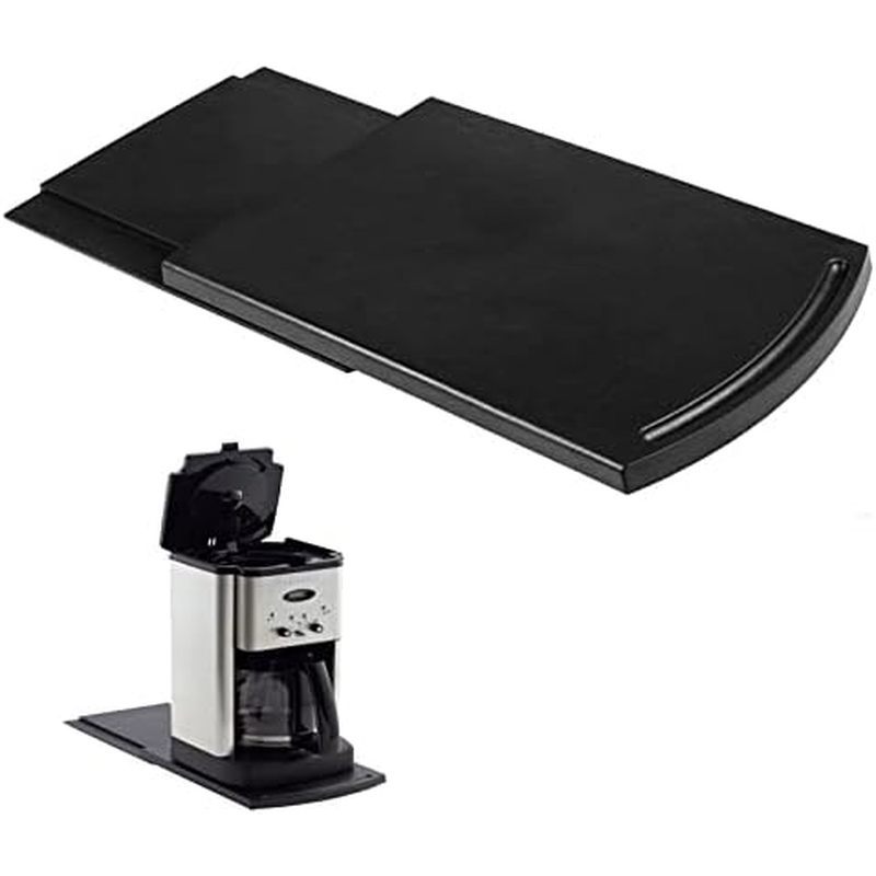 HauSun Handy Bandeja Deslizante Tapete De Para Cafeteira , Caddy Móvel De Eletrodomésticos De Cozinha , Armazenamento De