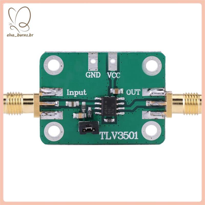 [elva_burns.br] TLV3501 Medidor De Frequência Comparador Único De Alta Velocidade Módulo De Modelagem Frontal DC 2.7-5V