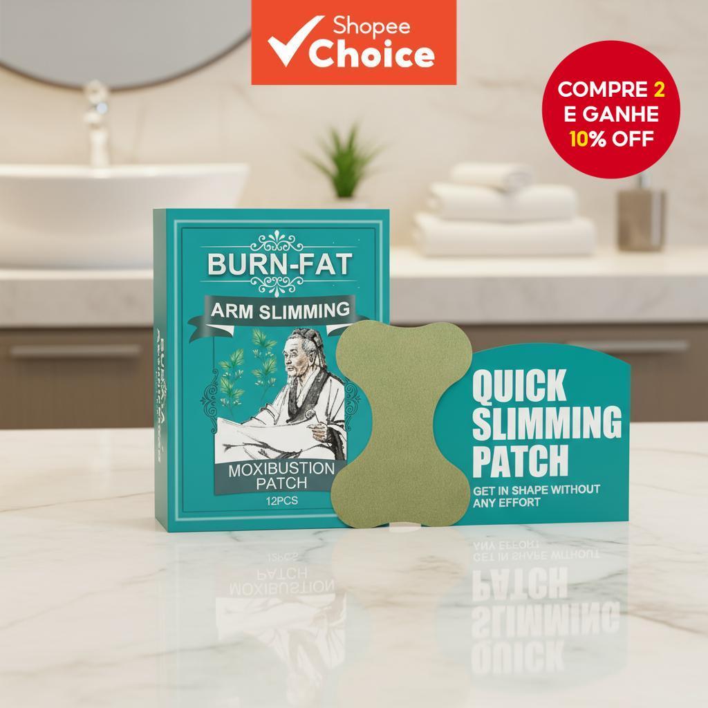  Modele Suas Curvas: Patch Corporal Específico para Pernas, Braços, Estômago e Umbigo