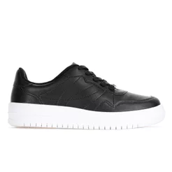 Tênis Vizzano Flatform Preto e Branco - Feminino