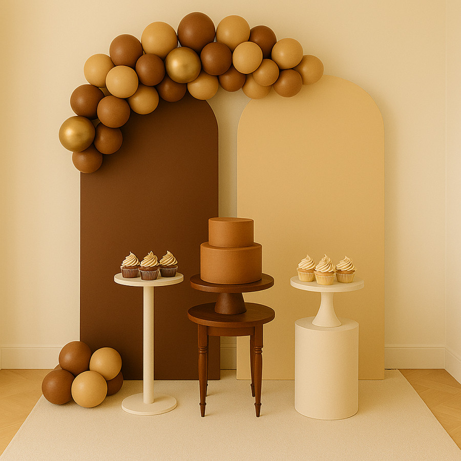 Painel Romanos Decoração de Festa Simples e Barato 2m x 1m em Oferta na Shopee