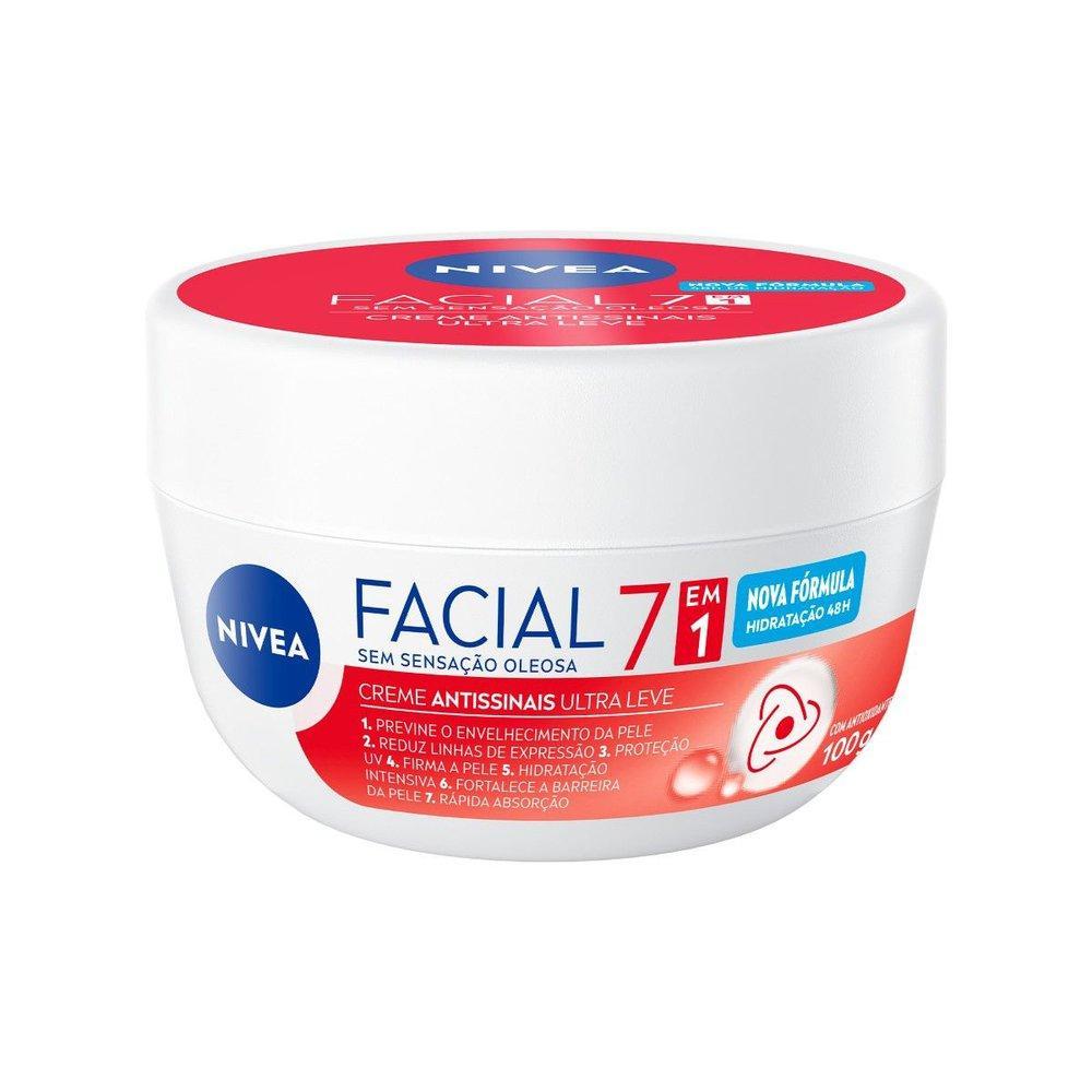 Creme Facial NIVEA Antissinais 100g em Oferta na Shopee