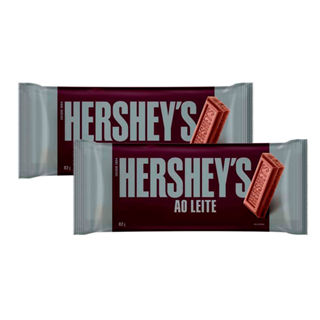 Kit 2 Chocolate Hershey's ao Leite 82g em Oferta na Shopee