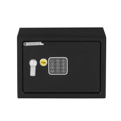 Cofre Digital Eletrônico Safe Compact Value Mini Black Yale