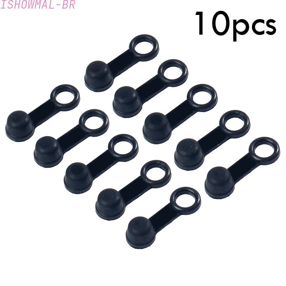 [BIG DISCOUNT]Motorbike`Durable 10X Brake Bleed Nipple Screw Dust Cap`Cover Rubber Motorcycle