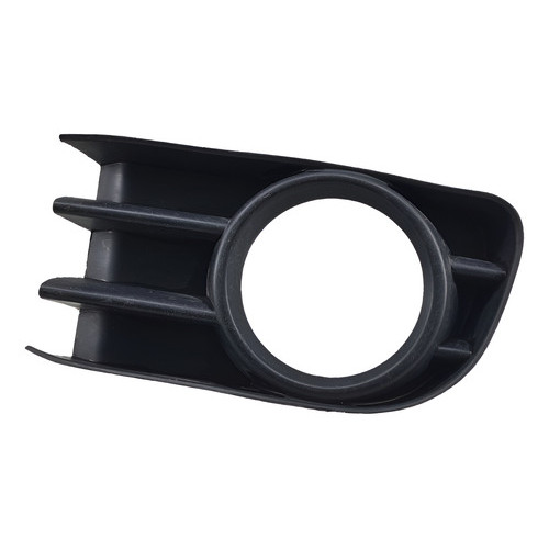 Moldura Farol Milha Esquerda Renault Megane 2006 2012 Preto Esquerdo