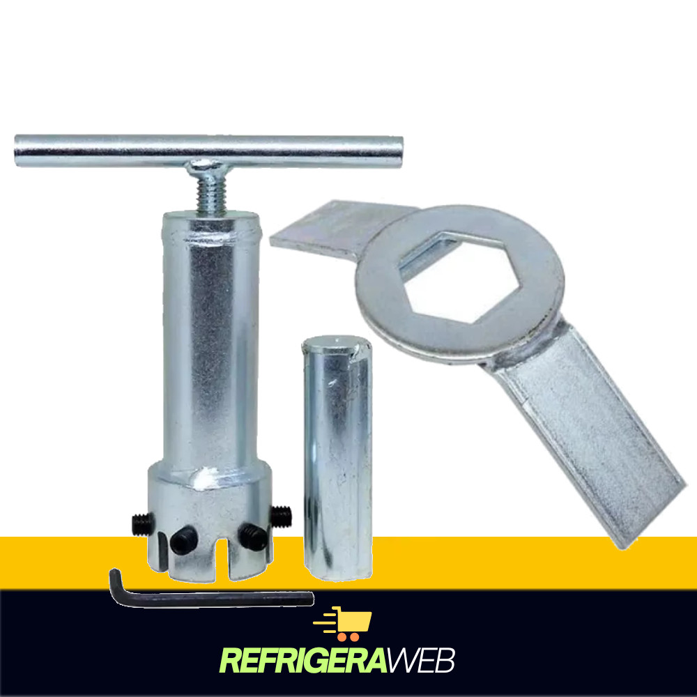 Kit Saca Cesto + Saca Porca Compativel Lavadora Ge Mabe Continental 8-15kg