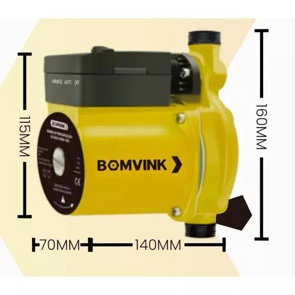 Bomba pressurizadora120W Watts Pressurizador de Água 110v