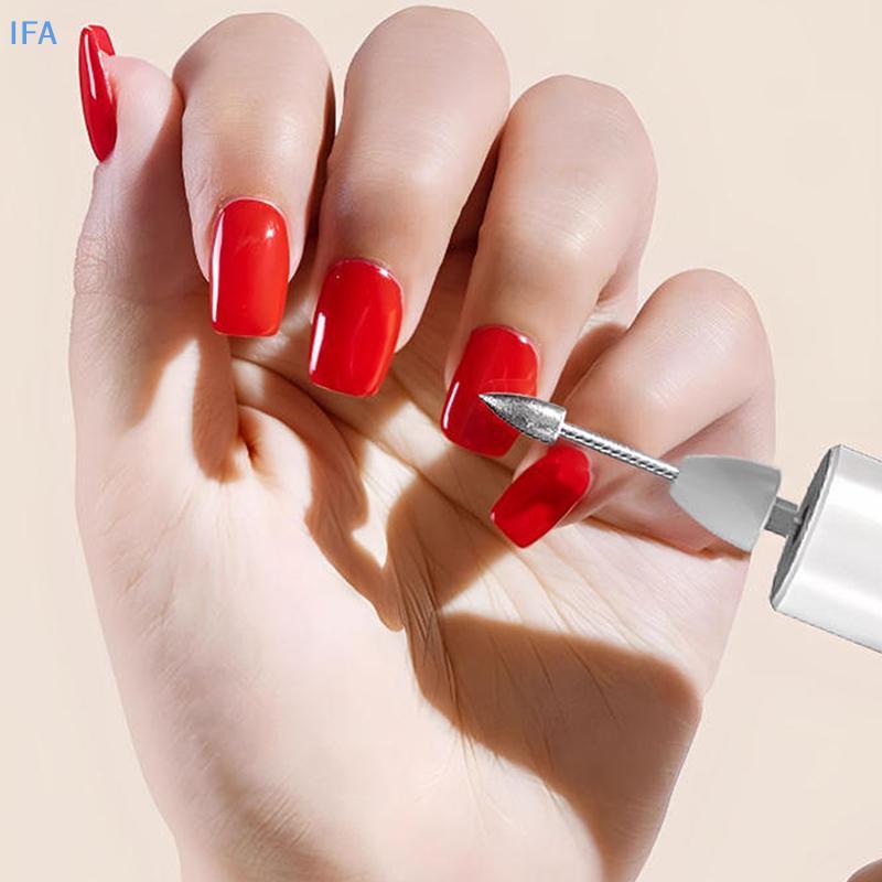 Máquina Elétrica De Perfuração De Unhas IFA Com Lâmpada UV Broca Off Gel Manicure Conjunto De Polidor Brocas Bandas De L