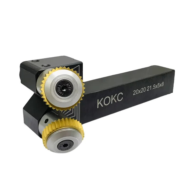 Nova Serrilhada De Corte Stuka 20 * 20mm Ferramentas De Roda Dupla Para Torno CNC Alimentação Diamante Padrão Quadrado