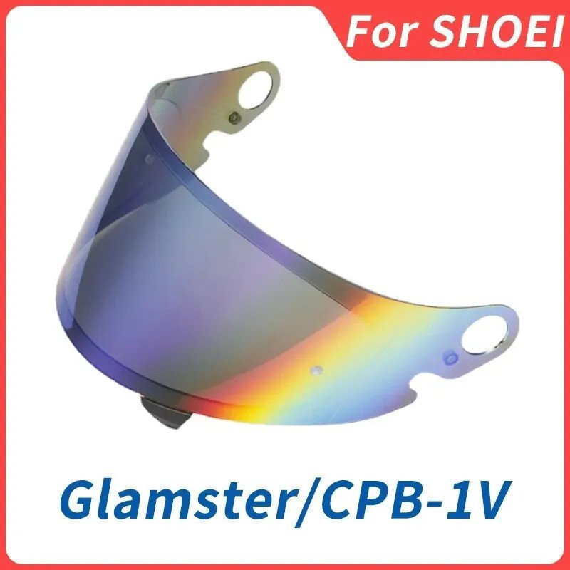 SHOEI Glamster CPB-1V Lente para Capacete de Motocicleta Retro, Viseira para Capacete Integral Anti-UV, Acessórios para