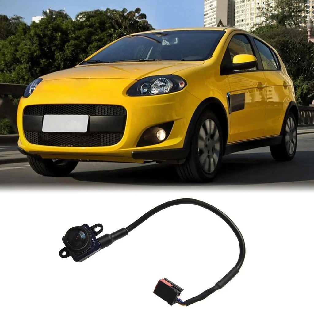 Câmera De Visão Traseira De Peças Automotivas De 6 Pinos 7355951810 Acessórios Pretos E Vermelhos Do Carro Para Fiat Nov