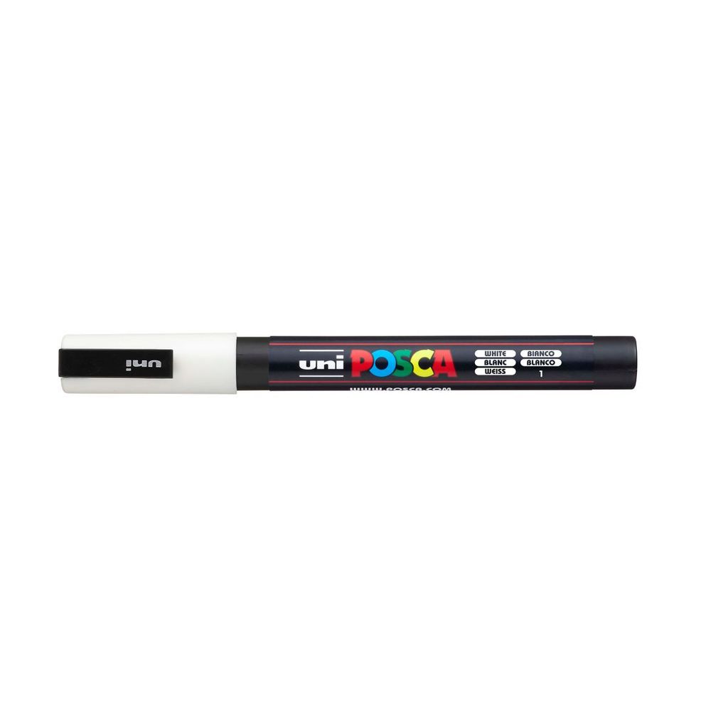 Caneta Posca PC-3M Branco Uni-Ball · foto 2