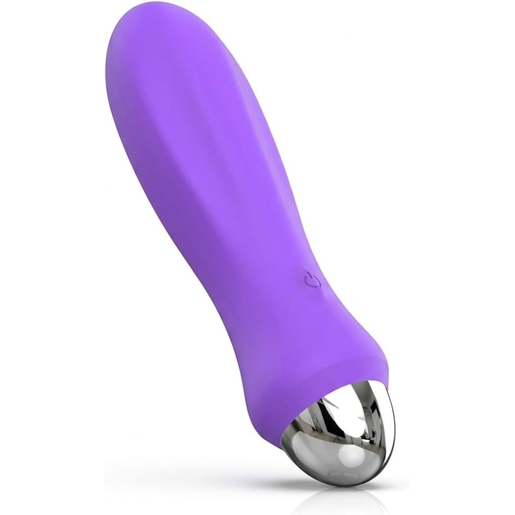 Mini massageador portátil, massageador corporal sem fio à prova d'água com 10 modos, massageador elétrico portátil adequ