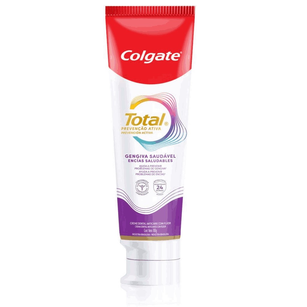 Creme Dental Colgate Total Gengiva Reforcada 180g — imagem 2 de 2