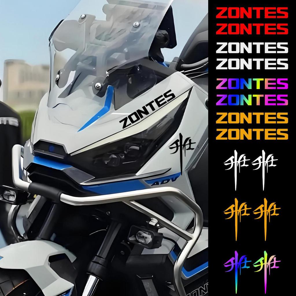 Para ZONTES 368G 703F 703RR 368D 368K 368E Acessórios De Modificação Da Motocicleta Decoração Adesivos Corpo Frontal Ref