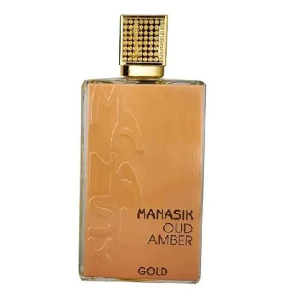 Manasik Oud Amber Gold Eau De Parfum em Oferta na Shopee