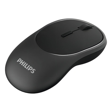 Mouse sem fio recarregável Philips 400 Series SPK7413 black