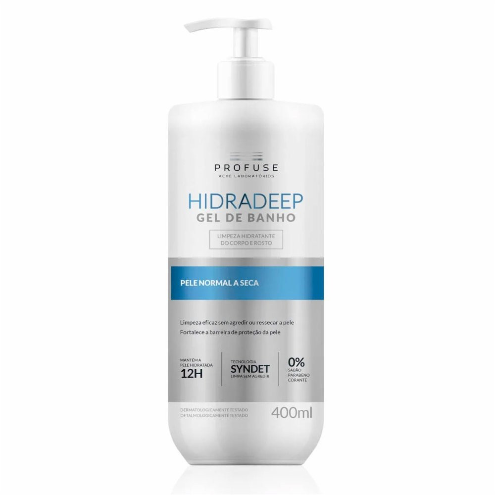 Gel De Banho Profuse Hidradeep Pele Normal A Seca 400ml em Oferta na Shopee