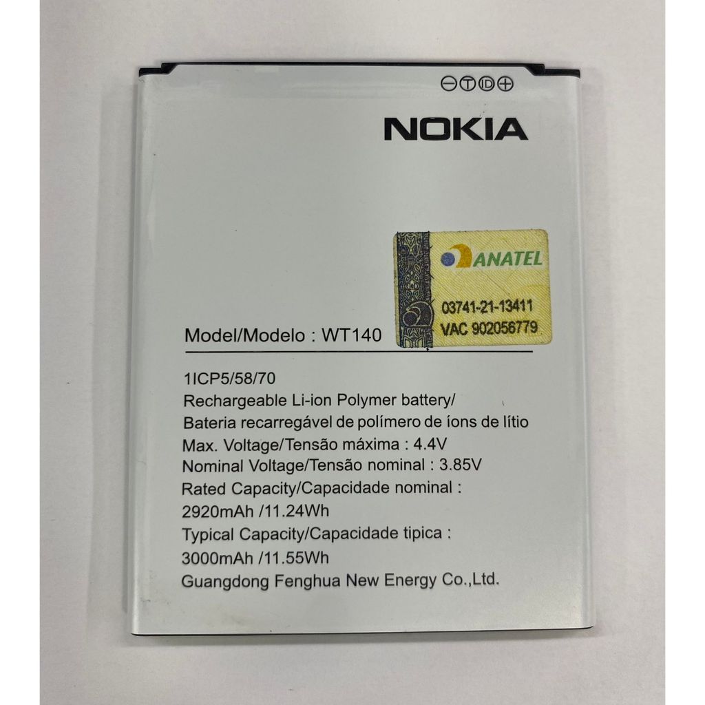 Ba-te-ria Wt140 Nokia C01 Plus Ta1383 Ta1396 em Oferta na Shopee