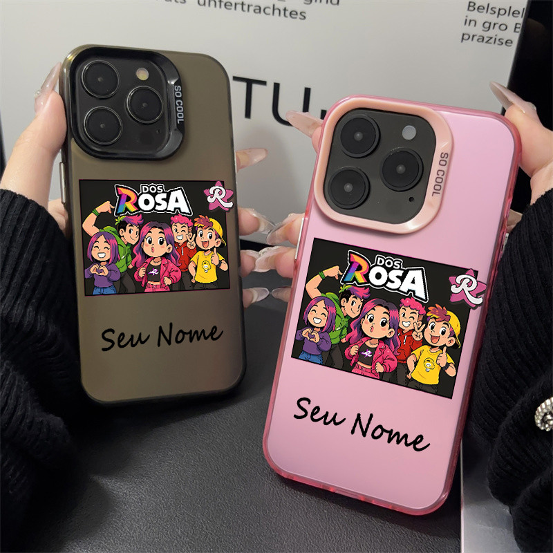 Capinha de personalizada Emilly Vick dos Rosa Desenho animado para Samsung A05 A10 A10S A11 A12 A13 A14 A15 A20 A30 A23