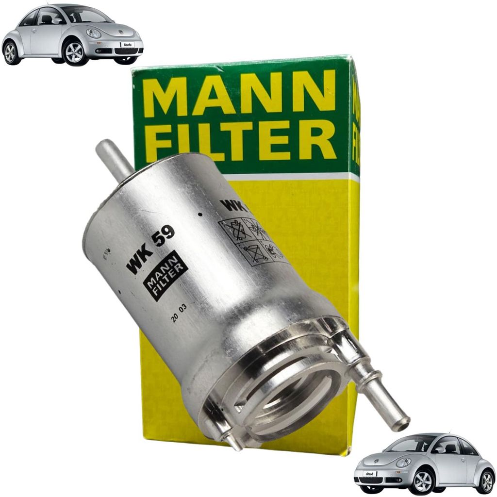 Filtro De Combustível A3 2005 A 2012 / Golf 2001 A 2007 / New Beetle 1999 A 2010 / Polo 2002 A 2006 / Polo S