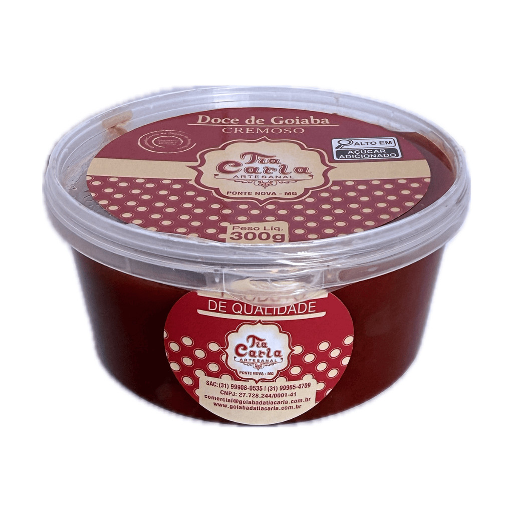 Goiabada Cascão Cremosa Tia Carla - Pote 300g