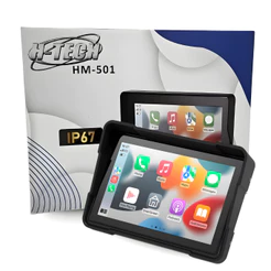 Multimídia Motos Bluetooth Espelha Carplay Android Auto Gps