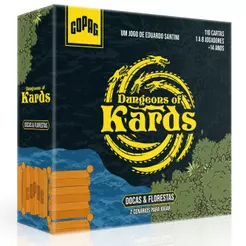JOGO DE MESA DUNGEONS OF KARDS DOCAS FLORESTAS COPAG CARTAS RPG TABULEIRO BATALHA MEEPLE BOARD GAMES