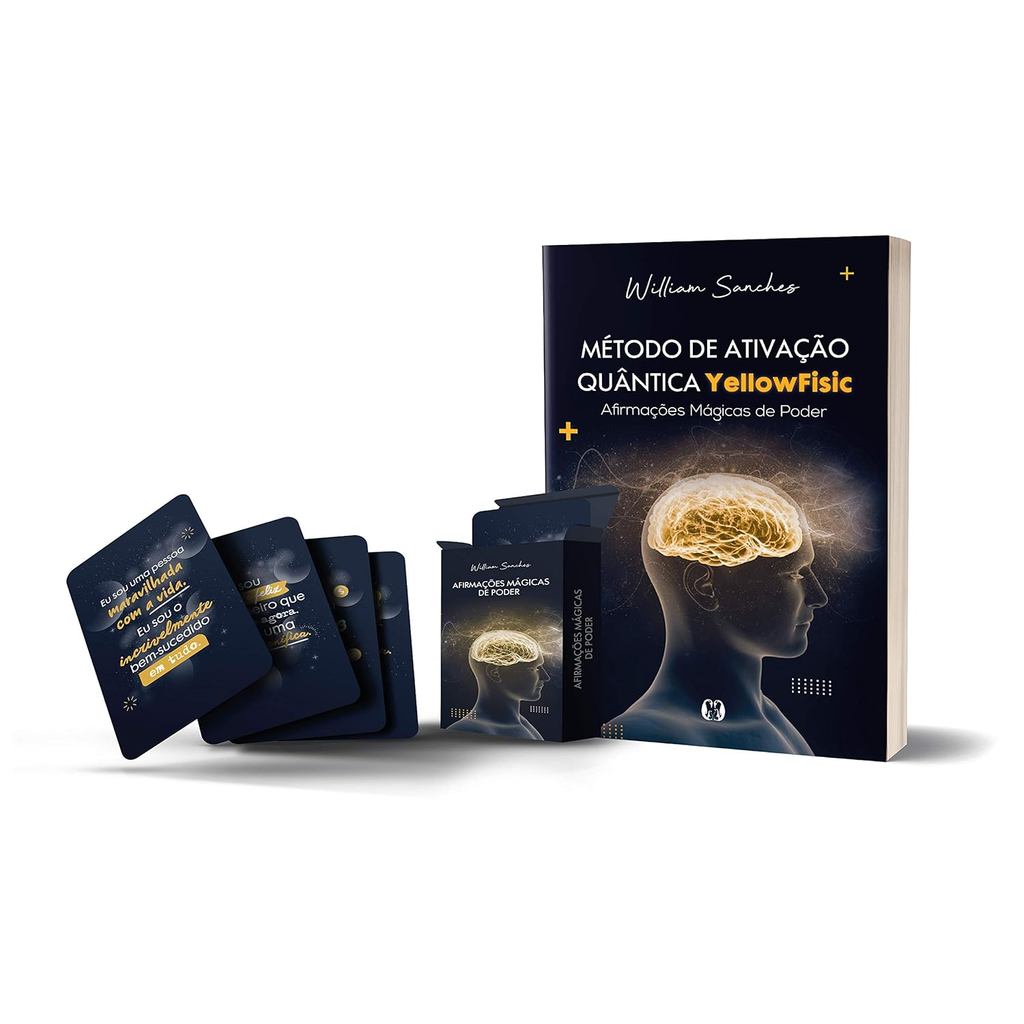 Método de ativação quântica yellowfisic: Kit afirmações positivas para mudar sua realidade | William