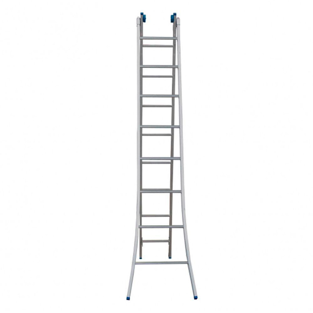 Escada de Alumínio Extensiva Articulada 2x8 Degraus EEA8 Alumasa